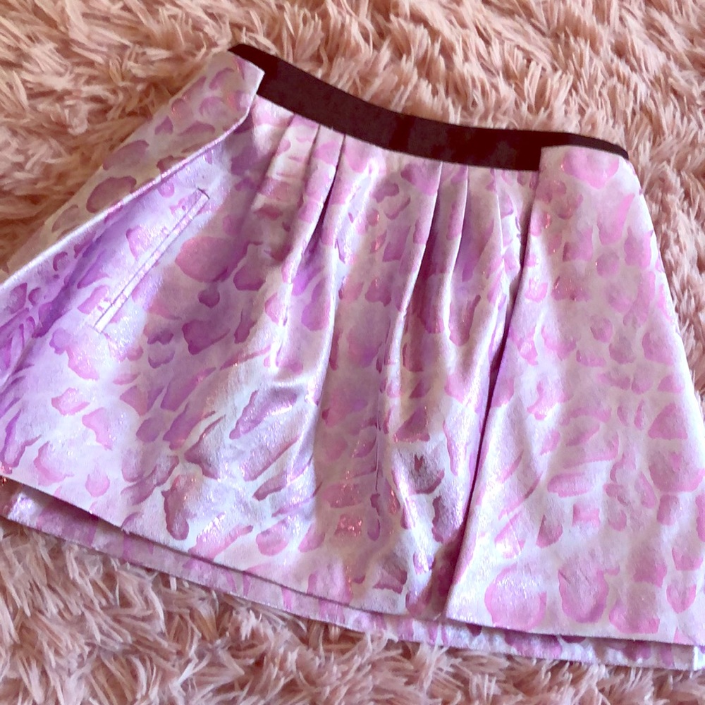 Pink Armani Leopard mini
